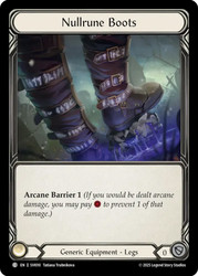Nullrune Boots
Viserai Silver Age Deck
Single
Flesh and Blood
