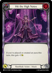 Hit the High Notes (Red)
Viserai Silver Age Deck
Single
Flesh and Blood