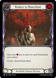 Reduce to Runechant (Red)
Viserai Silver Age Deck
Single
Flesh and Blood