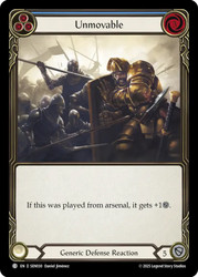 Unmovable (Blue)
Enigma Silver Age Deck
Single
Flesh and Blood