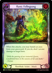 Runic Fellingsong (Red)
Compendium of Rathe
Single
Flesh and Blood