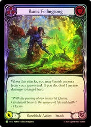 Runic Fellingsong (Blue)
Compendium of Rathe
Single
Flesh and Blood