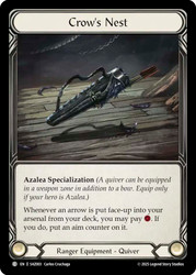 Crow's Nest
Azalea Silver Age Deck
Single
Flesh and Blood