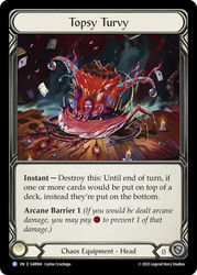 Topsy Turvy
Arakni, Web of Deceit Silver Age Deck
Single
Flesh and Blood