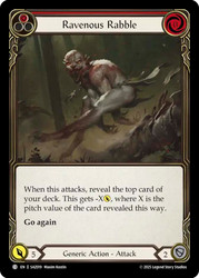 Ravenous Rabble (Red)
Azalea Silver Age Deck
Single
Flesh and Blood