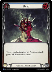 Shred (Blue)
Arakni, Web of Deceit Silver Age Deck
Single
Flesh and Blood