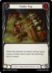 Frailty Trap
Arakni, Web of Deceit Silver Age Deck
Single
Flesh and Blood