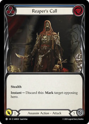 Reaper's Call (Blue)
Arakni, Web of Deceit Silver Age Deck
Single
Flesh and Blood