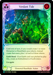 Verdant Tide
Compendium of Rathe
Single
Flesh and Blood