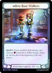 mBrio Base Walkers
Compendium of Rathe
Single
Flesh and Blood