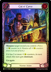 Cut n' Carve (Yellow)
Compendium of Rathe
Single
Flesh and Blood