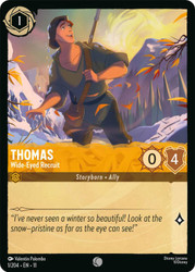 Thomas - Wide-Eyed Recruit
Winterspell
Single
Lorcana