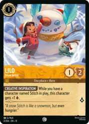 Lilo - Snow Artist
Winterspell
Single
Lorcana