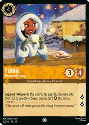 Tiana - Warm and Happy
Winterspell
Single
Lorcana