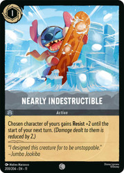 Nearly Indestructible
Winterspell
Single
Lorcana