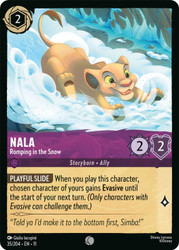 Nala - Romping in the Snow
Winterspell
Single
Lorcana
