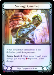 Solforge Gauntlet
Compendium of Rathe
Single
Flesh and Blood