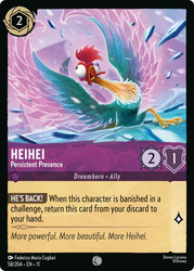 HeiHei - Persistent Presence
Winterspell
Single
Lorcana