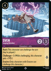 Sven - Leaping Reindeer
Winterspell
Single
Lorcana