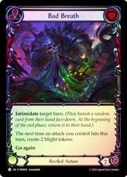 Bad Breath (Yellow)
Compendium of Rathe
Single
Flesh and Blood