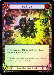 Hulk Up (Blue)
Compendium of Rathe
Single
Flesh and Blood