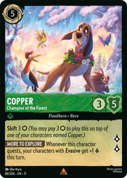 Copper - Champion of the Forest
Winterspell
Single
Lorcana