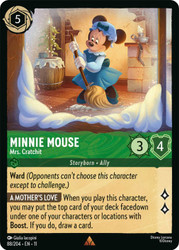 Minnie Mouse - Mrs. Cratchit
Winterspell
Single
Lorcana