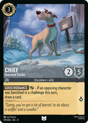 Chief - Seasoned Tracker
Winterspell
Single
Lorcana