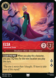 Elsa - Concerned Sister
Winterspell
Single
Lorcana