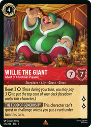 Willie the Giant - Ghost of Christmas Present
Winterspell
Single
Lorcana