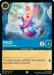 Piglet - Entranced by Snow
Winterspell
Single
Lorcana