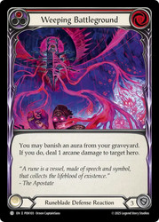 Weeping Battleground (Red)
Compendium of Rathe
Single
Flesh and Blood