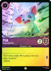 Pua - Disgruntled Pig
Winterspell
Single
Lorcana
