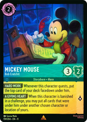 Mickey Mouse - Bob Cratchit
Winterspell
Single
Lorcana