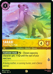 Sarabi - Protecting the Pride
Winterspell
Single
Lorcana