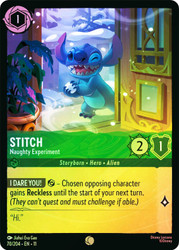 Stitch - Naughty Experiment
Winterspell
Single
Lorcana