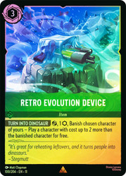 Retro Evolution Device
Winterspell
Single
Lorcana