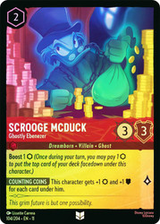 Scrooge McDuck - Ghostly Ebenezer
Winterspell
Single
Lorcana