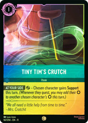 Tiny Tim's Crutch
Winterspell
Single
Lorcana