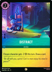 Distract
Winterspell
Single
Lorcana