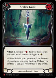 Seeker Kunai
Compendium of Rathe
Single
Flesh and Blood