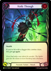 Knife Through (Red)
Compendium of Rathe
Single
Flesh and Blood