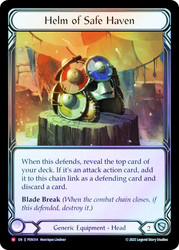 Helm of Safe Haven
Compendium of Rathe
Single
Flesh and Blood