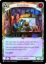 Premeditate
Antiquity Pack
Single
Flesh and Blood