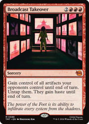 Broadcast Takeover
Teenage Mutant Ninja Turtles
Single
Magic: The Gathering