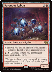 Ravenous Robots
Teenage Mutant Ninja Turtles
Single
Magic: The Gathering