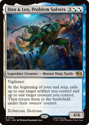 Don & Leo, Problem Solvers
Teenage Mutant Ninja Turtles
Single
Magic: The Gathering