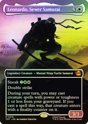 Leonardo, Sewer Samurai
Teenage Mutant Ninja Turtles
Single
Magic: The Gathering