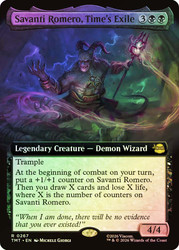 Savanti Romero, Time's Exile
Teenage Mutant Ninja Turtles
Single
Magic: The Gathering