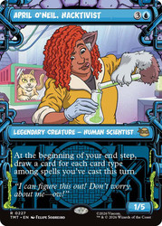 April O'Neil, Hacktivist (#227)
Teenage Mutant Ninja Turtles
Single
Magic: The Gathering